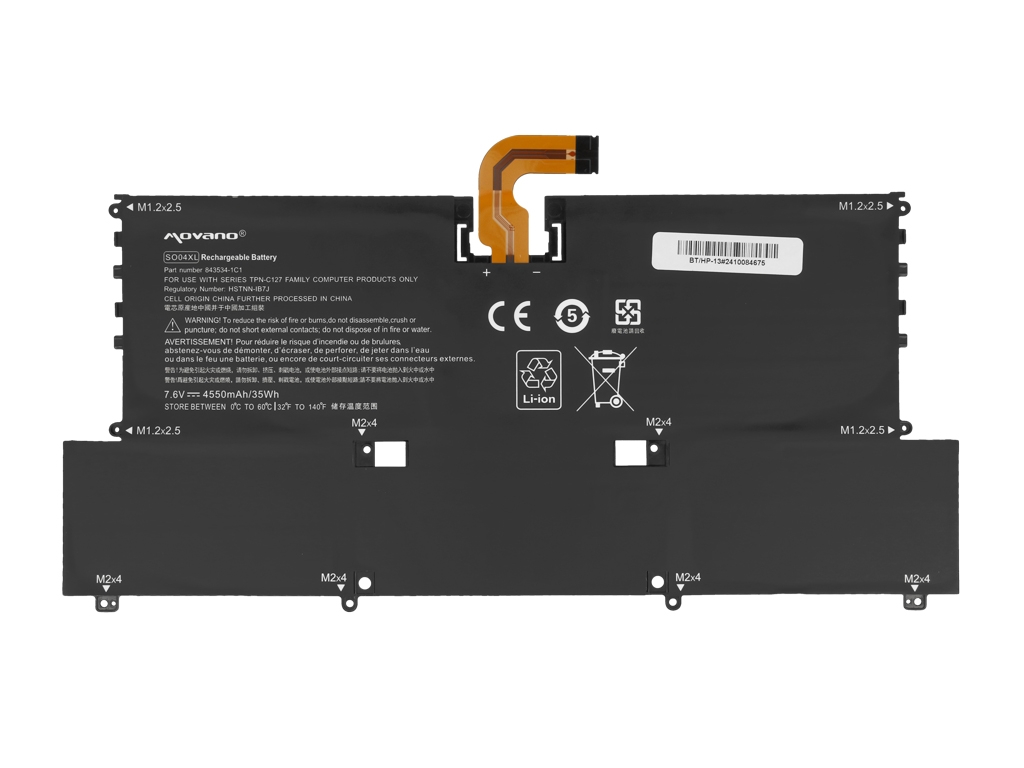Baterija za HP Spectre 13-V / Spectre Pro 13 G1, SO04XL, Tip 1, 4550 mAh - slika 7