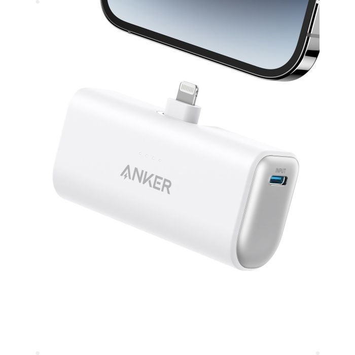 Anker Nano 621 PowerBank 5000 mAh, bel - slika 3