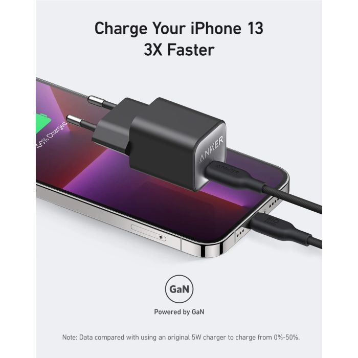 Anker Nano 3 (511) USB-C polnilec 30W, bel - slika 3