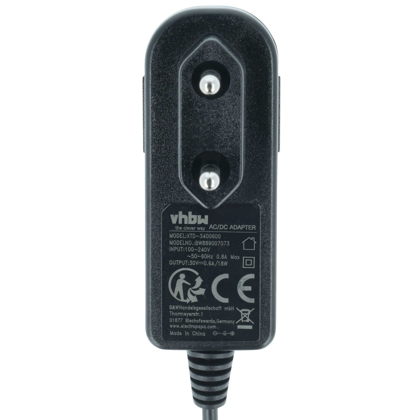 Polnilec za sesalnike Genius Invictus X7 / Xiaomi Viomi A9, 30V, 0.6A - slika 5