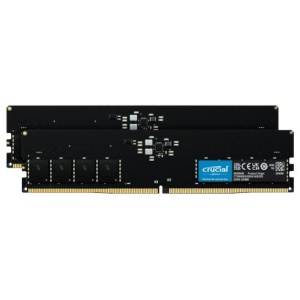 Crucial 32GB Kit (2x16GB) DDR5-4800 UDIMM PC5-38400 CL40
