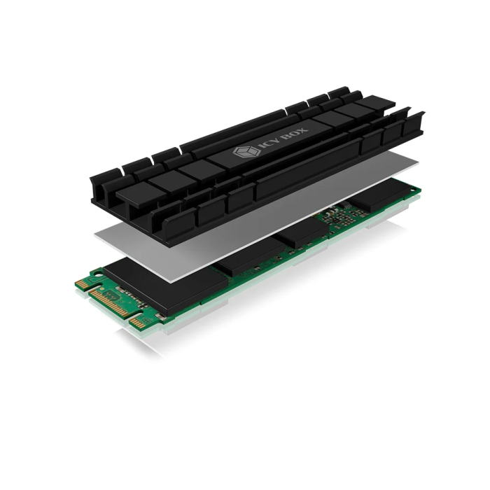 IcyBox IB-M2HS-701 hladilnik za M.2 SSD diske - slika 3
