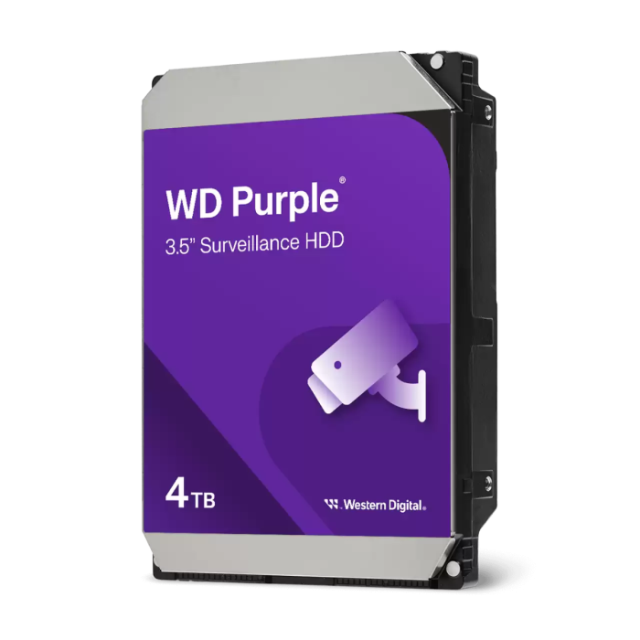 WD 4TB Purple 3,5" SATA 6Gb/s 5400rpm 128MB HDD disk - slika 3