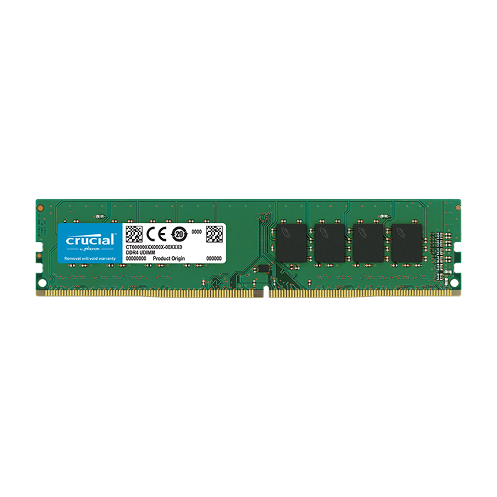 Crucial 8GB DDR4-3200 UDIMM PC4-25600 CL22