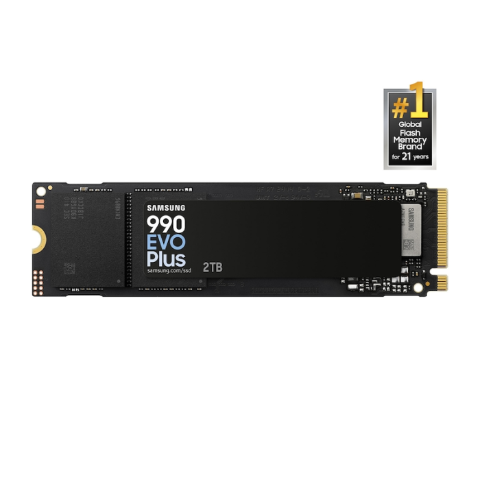 Samsung 2TB 990 EVO Plus M.2 80mm PCI-e 5.0 x2 NVMe