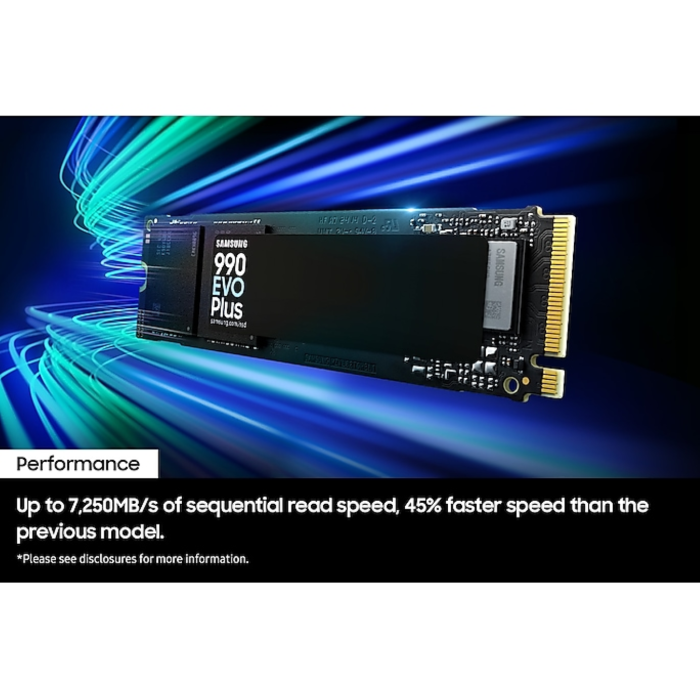 Samsung 1TB 990 EVO Plus M.2 80mm PCI-e 5.0 x2 NVMe, V-NAND - slika 4