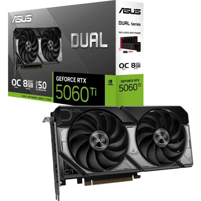 Grafična kartica ASUS Dual GeForce RTX 5060 Ti OC