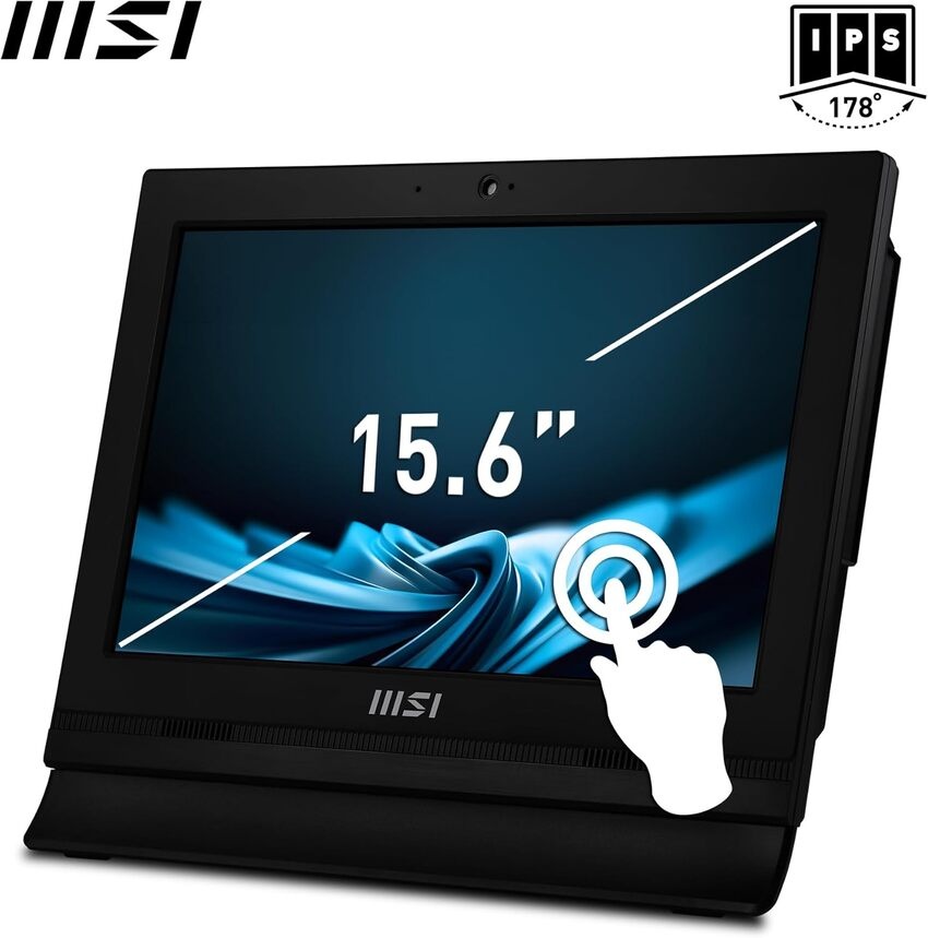 Računalnik MSI PRO AP162T ADL-018XDE AiO | N100 | 4GB RAM | 128GB SSD | W11H / N-series / RAM 4 GB / SSD Disk - slika 2