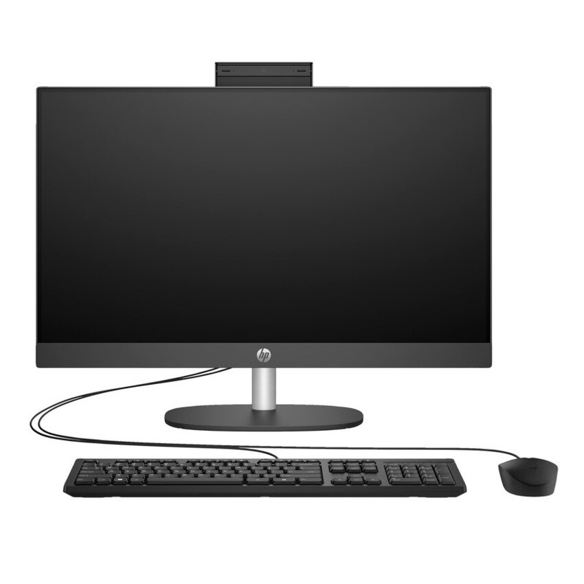 Intel Core i5-1335U (1,3 GHz), 16 GB DDR4-3200 , SSD 512 GB PCIe NVMe, Intel Iris Xe Graphics (IGP), Wi-Fi 6 (802.11ax), Bluetooth, Webcam, 60,5 cm (23,8″) FHD (1920x1080) AG LED 60 Hz, HDMI, 1x USB-C 3.2 Gen1 (5Gbps), 2x USB-A 3.2 Gen2 (5Gbps), 2x USB-A 2.0, FreeDOS