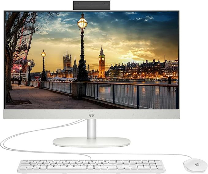 AMD Ryzen R5 7520U (2,8 GHz), 16 GB DDR4-3200, SSD 512 GB M.2 PCIe NVMe, 60,5 cm (23,8'') FHD (1920x1080) AG LED, AMD Radeon 610M Graphics (IGP), HDMI, 1x USB-C 3.2 Gen1 (5Gbps), 2x USB-A 3.2 Gen1 (5Gbps), 2x USB-A 2.0, Wi-Fi 6, Bluetooth 5.3, Gb LAN, Webcam, FreeDOS