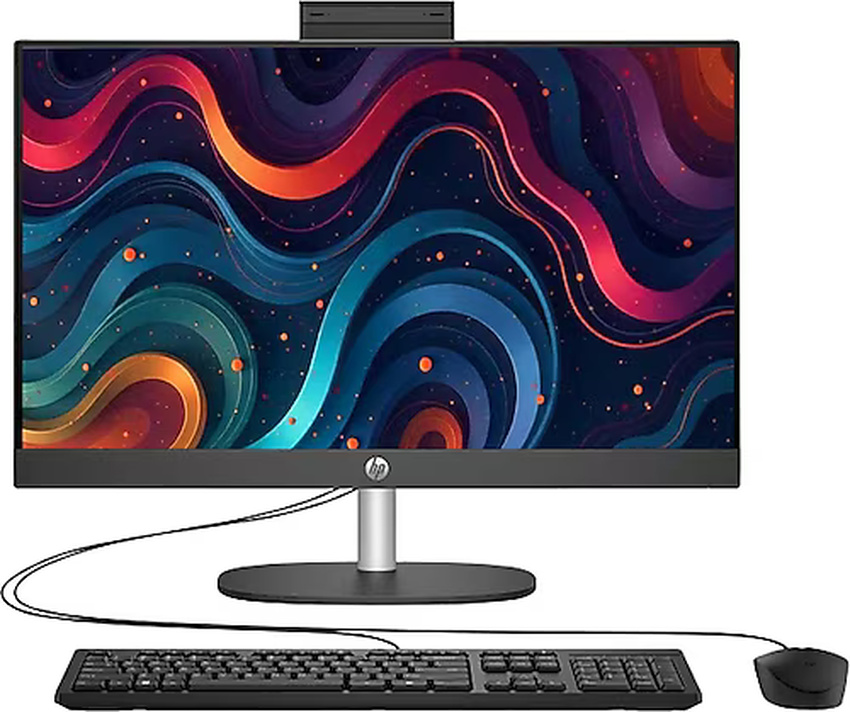 Intel Core i5-1334U (1,3 GHz), 16 GB DDR4-3200, SSD 512 GB PCIe NVMe, Intel Iris Xe Graphics (IGP), Wi-Fi 6 (802.11ax), Bluetooth 5.3, Webcam, 60,5 cm (23,8") FHD (1920x1080) AG LED 60Hz, HDMI, 1x USB-C 3.2 Gen1 (5Gbps), 2x USB-A 3.2 Gen2 (5Gbps), 2x USB-A 2.0, Wired Kbd., Microsoft Windows 11 Pro (64-bit)