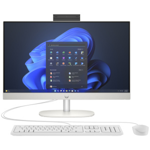 Intel Core Ultra 5 125U (1,3 GHz), 8 GB DDR5-5600 , SSD 512 GB PCIe NVMe, Intel Graphics (IGP), Wi-Fi 6 (1x1), Bluetooth 5.3, Gb LAN, 60,5 cm (23,8″) FHD (1920x1080) AG LED 60Hz, HDMI, 1x USB-C 3.2 Gen1 (5Gbps), 2x USB-A 3.2 Gen2 (5Gbps), 2x USB-A 2.0, Wired Kbd., Webcam, Microsoft Windows 11 Pro (64-bit)