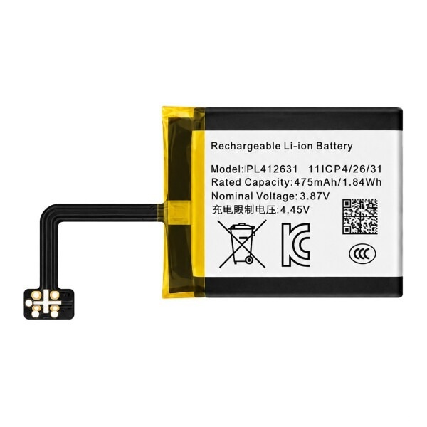 Baterija za Amazfit GTR 4, PL412631, 475 mAh - slika 2
