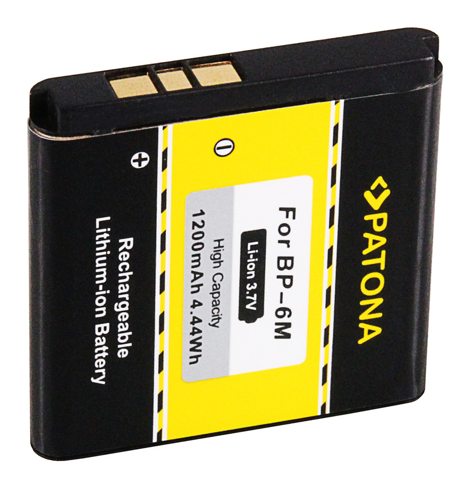 Baterija za Nokia 3250 / 6280 / 9300 / N73 / N93, BP-6M, 1200 mAh - slika 3