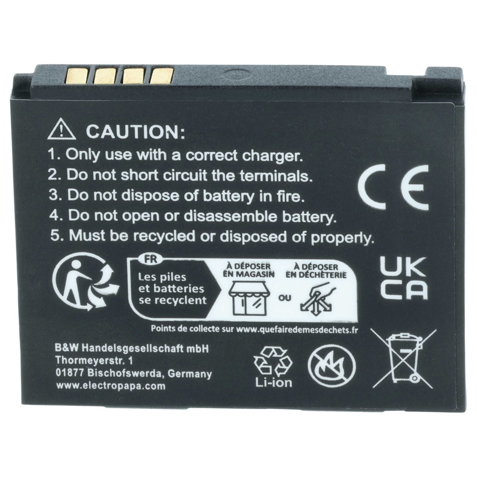 Baterija za LG KU990 / KC910 / KE990 / KM900, 900 mAh - slika 5