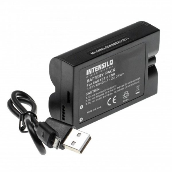 Kvalitetna Li-ion baterija nemškega proizvajalca Intensilo. Vključen kabel Micro-USB.