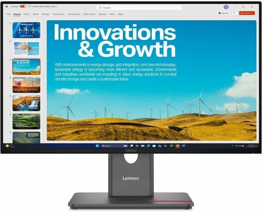 Monitor Lenovo Thinkvision P24QD-40 - slika 3