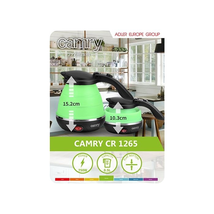 Camry potovalni grelnik vode 0,5l 750W - slika 2
