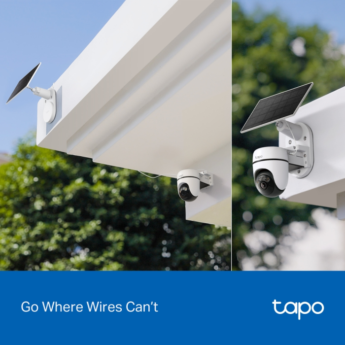 TP-LINK Tapo C630 KIT 3K 5 MP brezžična vrtljiva zunanja kamera s solarnim panelom - slika 4