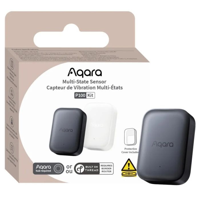 Aqara Multi-State Sensor P100 Kit, črn | E-specialisti.si