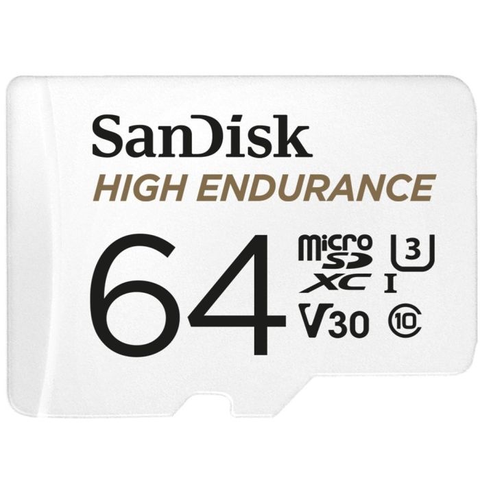 SanDisk 64GB High Endurance microSD Class 10 U3 V30 spominska kartica z adapterjem - slika 2