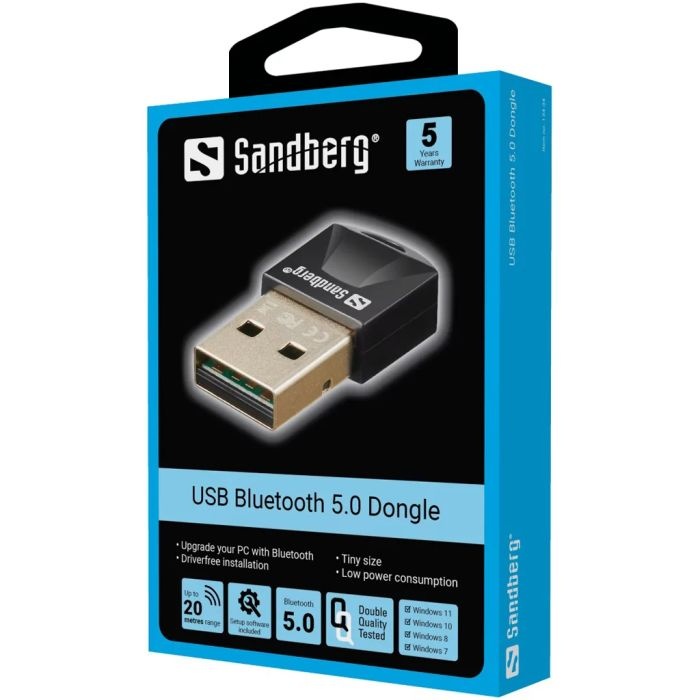 Sandberg USB BT 5.3 Wireless Dongle vmesnik - slika 2