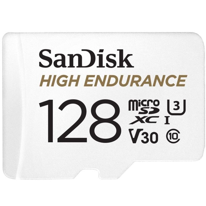 SanDisk 128GB High Endurance microSD Class 10 U3 V30 spominska kartica z adapterjem - slika 2
