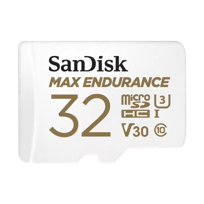 SanDisk 32GB MAX ENDURANCE microSD spominska kartica z adapterjem - slika 2
