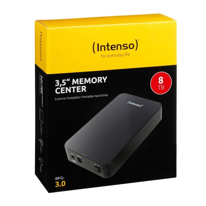 Intenso zunanji disk 8TB 3,5 Memory Center USB 3.0 - slika 3