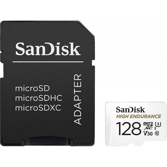 SanDisk 128GB High Endurance microSD Class 10 U3 V30 spominska kartica z adapterjem - slika 3
