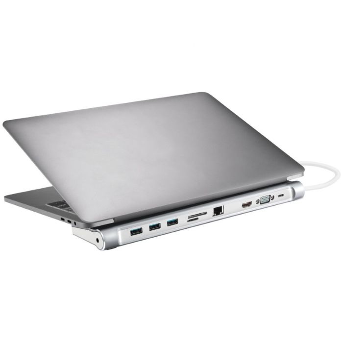 Sandberg USB-C 10 v 1 Docking Station priklopna postaja za prenosnike - slika 3