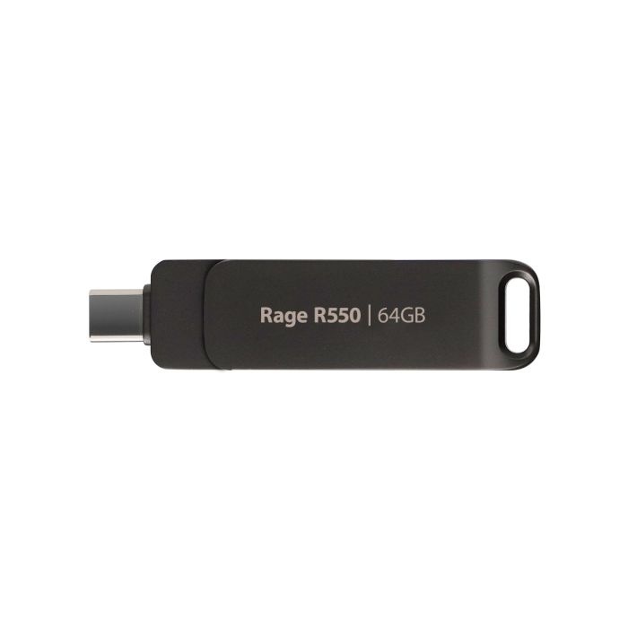 Patriot 64GB 100MB/s Rage R550 USB 3.2 + USB-C spominski ključek - slika 4