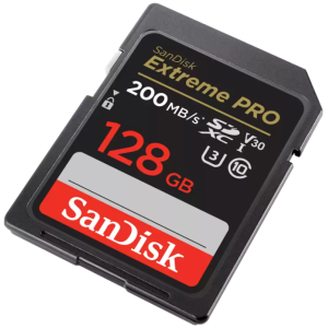 SanDisk 128GB Extreme PRO SDXC UHS-I spominska kartica