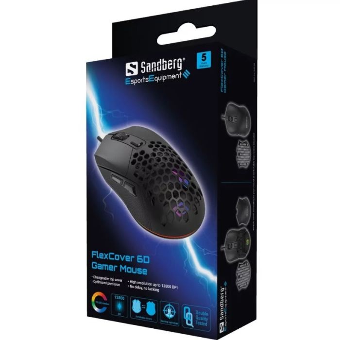 Sandberg FlexCover 6D Gaming miška - slika 2
