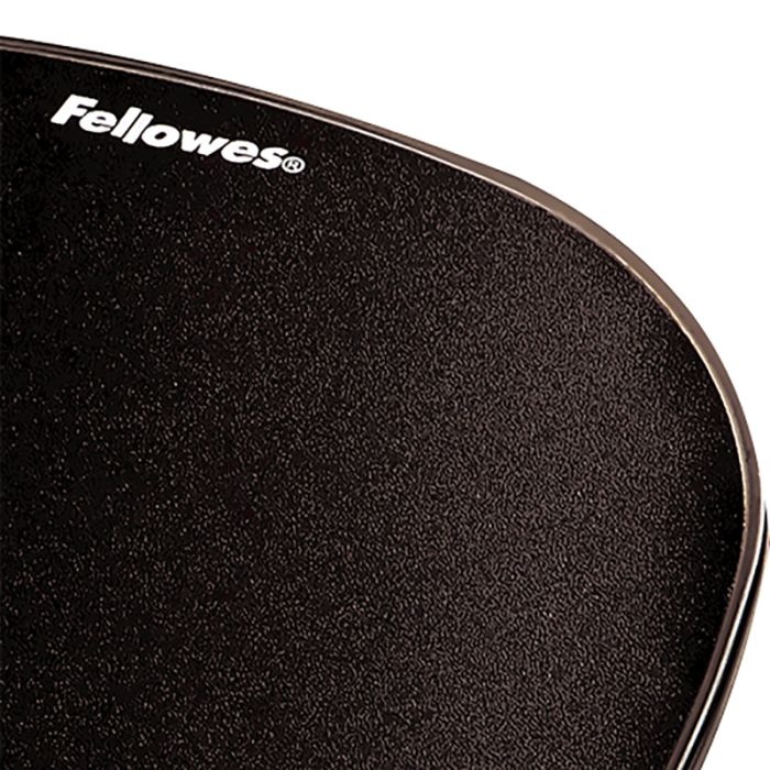Fellowes Crystal Gel podloga za miško/počivalo za zapestje, črna - slika 3
