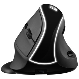 Sandberg Wireless Vertical Mouse Pro ergonomska vertikalna polnilna brezžična miška