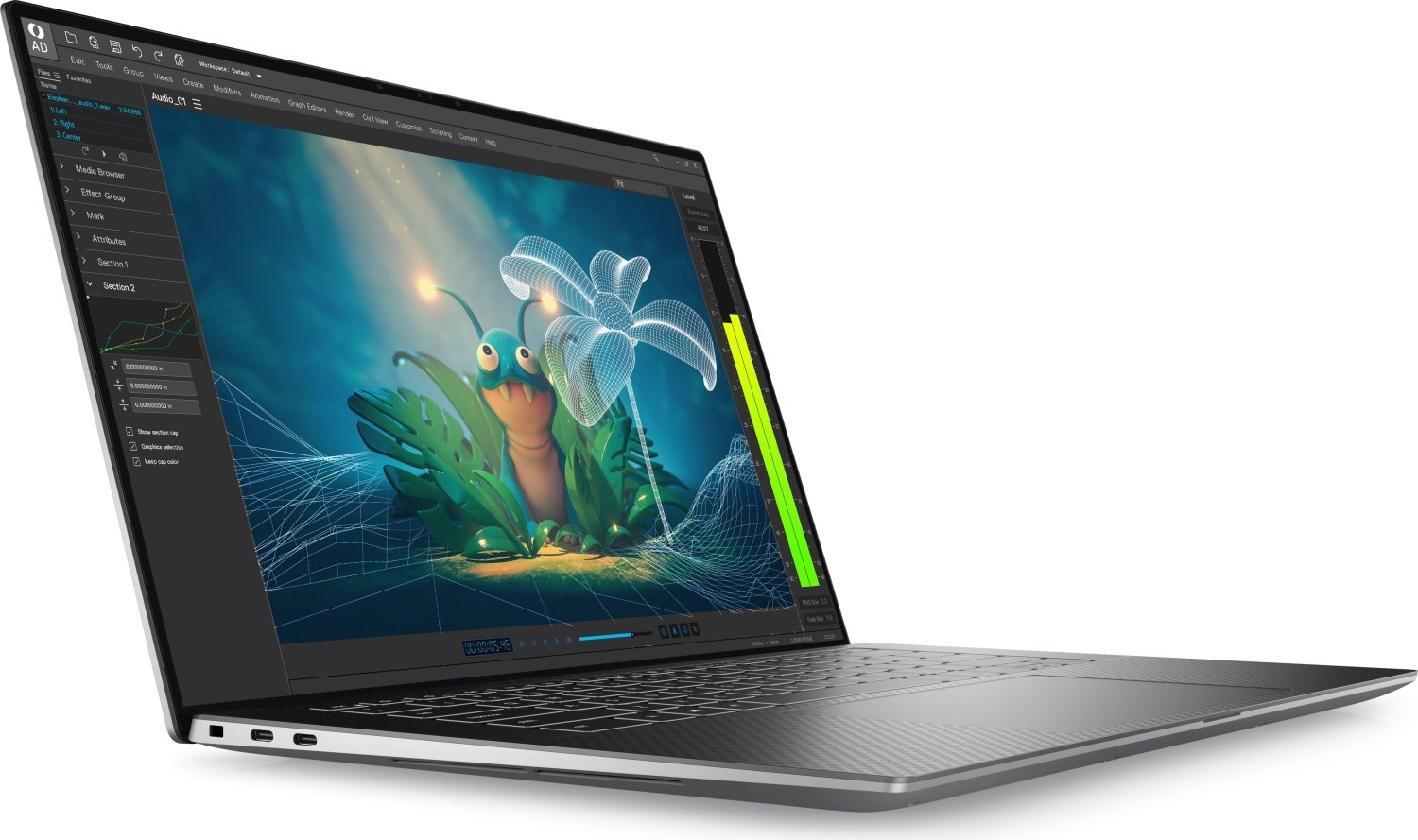 Prenosnik Dell Precision 5570 / i7 / RAM 32 GB / SSD Disk / 16,0″ WUXGA - slika 3