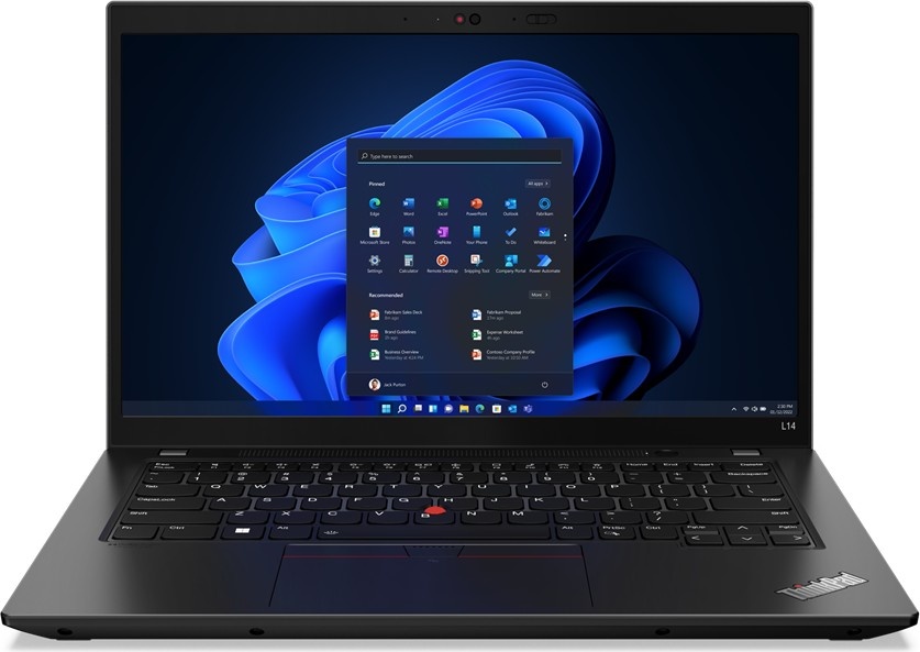 Intel® Core™ i5-1245U / 1,6 - 3,3 GHz / 10-Cores (2C+8c/12T) / Turbo Speed 4,4 GHz, 8 GB DDR4 SODIMM, 256 GB NVMe SSD, 35,6 cm (14,0″), Matiran (AntiGlare, matt), FHD / 1920 x 1080, Intel® Iris® Xe Graphics, HDMI, USB-C, Thunderbolt, 2x USB, Backlit keyboard, bluetooth, No OS Installed - Win10P COA