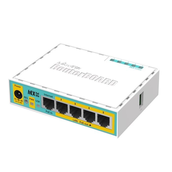 MikroTik hEX PoE lite usmerjevalnik (RB750UPr2) - slika 2