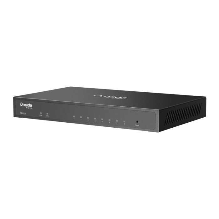 TP-LINK Omada SG2008 8-port Gigabit Smart switch stikalo - slika 2