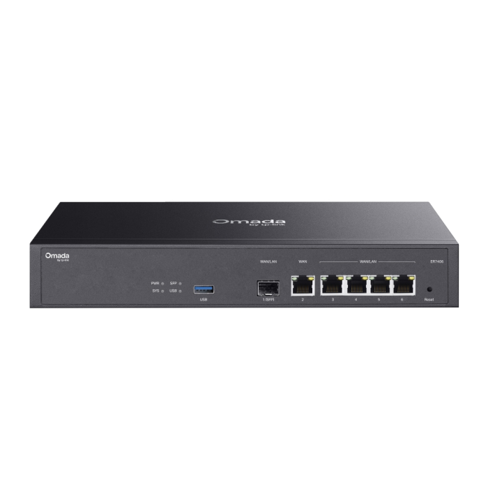 TP-LINK Omada ER7406 Gigabit VPN usmerjevalnik za poslovna omrežja - slika 2