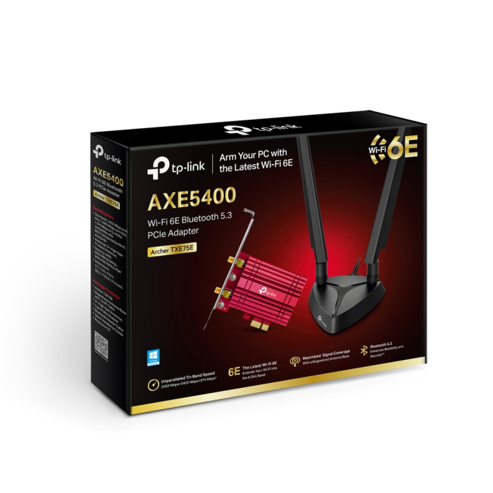 TP-LINK AXE5400 Wi-Fi 6E Bluetooth 5.3 PCIe Adapter - slika 3