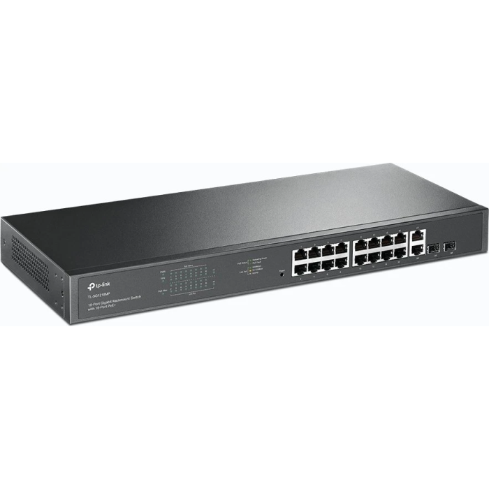 TP-LINK TL-SG1218MP Gigabit stikalo 18-port Gigabit s 16-Port PoE+ port 2× Combo Gigabit SFP - slika 3