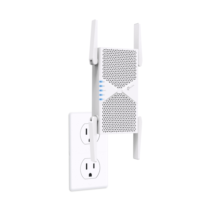 TP-LINK RE405BE BE6500 dvopasovni Wi-Fi 7 extender ojačevalnik signala - slika 3