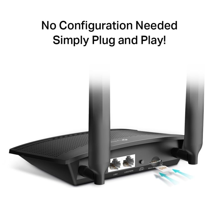 TP-Link 300Mbps Wireless N usmerjevalnik 4G - slika 4