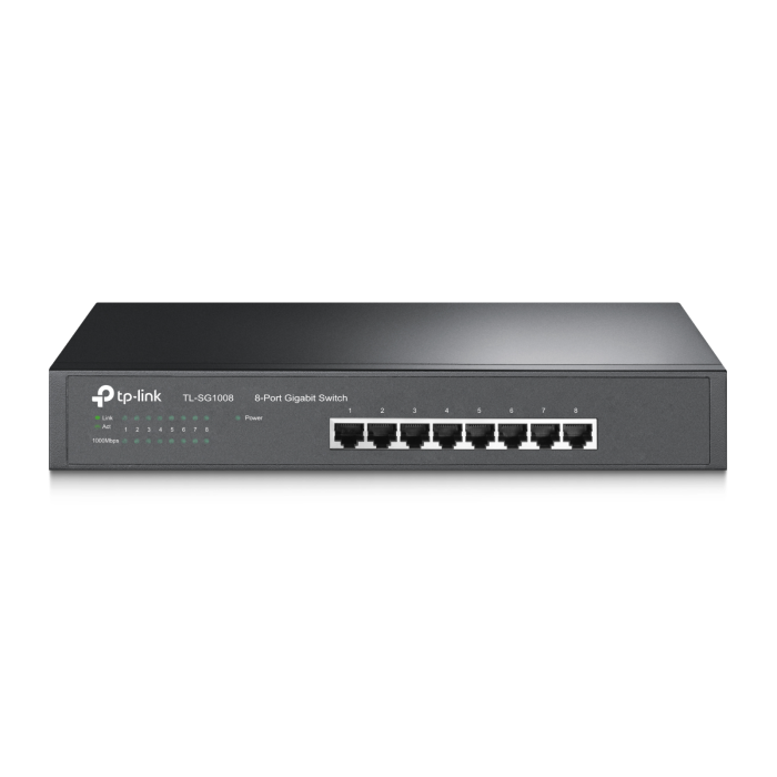 TP-LINK TL-SG1008 8-port Gigabit Desktop/Rackmount stikalo