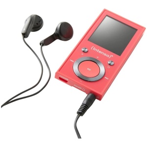 Intenso MP3 predvajalnik Video Scooter BT 16GB - roza