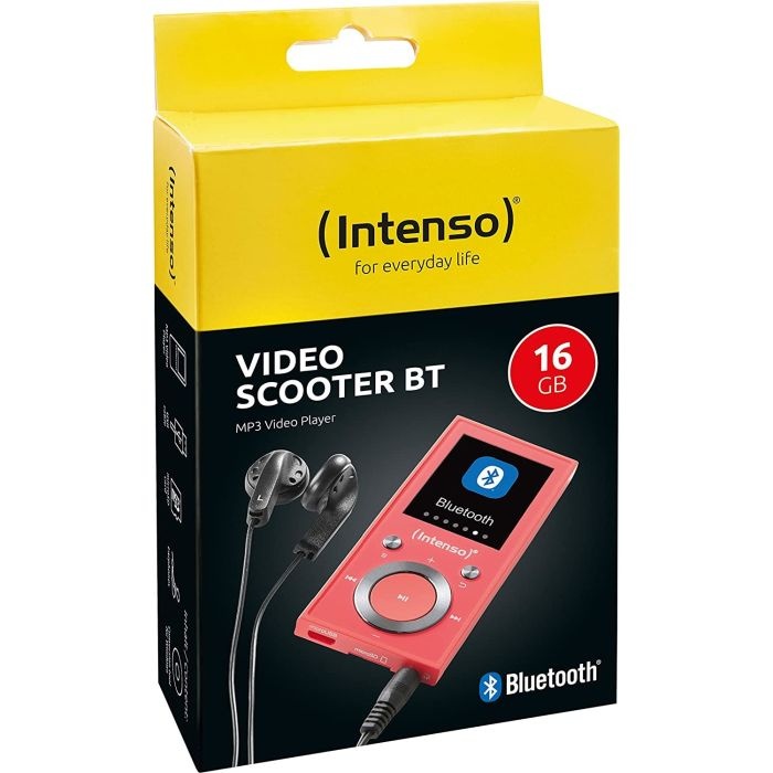 Intenso MP3 predvajalnik Video Scooter BT 16GB - roza - slika 3