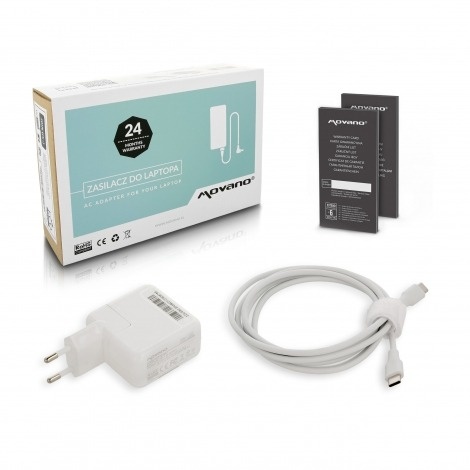Opis:Kvaliteten nadomestni napajalnik za prenosnike Apple MacBook Pro 12" / 13" / 15" s priključkom USB-C oz. Thunderbolt. Primeren je tudi za vse druge naprave, ki se napajajo prek priključka USB-C s standardno napetostjo 5V. Napajalnik ima certifikate CE in RoHS. Dolžina kabla je 2 m.Originalne oznake:A1718A1540MNF72LL/A00HM67500HM67600HM67700HM68100HM68200HM68301FR02401FR02501FR02601FR02701FR02801FR02901FR03001FR03102DL10702DL10802DL10902DL11002DL11102DL11502DL11602DL11702DL12402DL12502DL12602DL12702DL12802DL12902DL14902DL15002DL15102DL15202DL15302DL15402DL15502DL15602YK0F02YKOF04T075309FNYW0A001-004433000A001-004435000A001-004465000A001-00448000A001-004480000A001-004495000A001-008923000A001-008924000A001-008931000A001-008946000A001-008963000A001-008969000A001-008970000CDH540JYJNW0M1WCF1907813998341HE08AA1HE08AA#ABB1N3PY2YKOF42T500842T502042T502942T503542T504142T504442T504742T505042T505642T506242T506542T507142T508342T5180450-AFLE450-AGOB4X20M262564X20M262684X20M262694X20M262704X20M262724X20M262734X20M262744X20M262754X20M262764X20M262774X20M262784X20M262794X20M262804X20M262814X20M262824X20M262834X20M73670860209-85087J1C90XB04EN-MPW01090XB04EN-MPW02090XB04EN-MPW03090XB04EN-MPW04090XB04EN-MPW05090XB04EN-MPW06090XB04EN-MPW07090XB04EN-MPW08090XB04EN-MPW09090XB04EN-MPW0A0918170-002921CW9FNYWAC65-00ADLX65YAC2AADLX65YAC3AADLX65YCC2AADLX65YCC3AADLX65YDC2AADLX65YDC3AADLX65YLC2AADLX65YLC3AADLX65YSCC3AADP-65JW BAADP-65JW BCADP-65JW CADP-65SDBCDH54DA65NM190HA65NM170JYJNWL65505-002L67440-001LA65NM170M1WCFMNF72Z/APA5352U-1ACASA10M13943SA10M13945SA10M13946SA10M13947SA10M13948SA10M13949SA10M13950TPN-AA01TPN-CA06TPN-CA21X7W50AAX7W50AA#ABAX7W50AA#ABBX7W50AAABAPrimeren za naprave:Apple:Macbook 12" (Early 2015), Macbook 12" (Early 2016), Macbook Pro 13" (Late 2016), Macbook Pro 15" (Late 2016)Archos:Diamond 2 Plus, Diamond 2 NoteAsus:Zenfone 3 (ZE552KL), Zenfone 3 Ultra (ZU680KL), Zenfone 3 Deluxe (ZS570KL)ZenBook 3 UX390, UX390U, UX390UA, UX390UA-XH74-BLZenBook Flip S UX370UA, UX370U, UX370ZenPad Z8, Zenpad Z10 ZT500KL, ZenPad 3S 10, ZenPad S 8 Z580CAChromebook Flip C302, C302C, C302CA, C302CA-DHM4Dell:XPS 12, XPS 13Gigaset:ME, ME Pure, ME ProGoogle:Nexus 5 (2015), Nexus 6 (2015), Nexus 5X, Nexus 6P, ChromeBook Pixel (2015)GoPro:Hero 5HP:Spectre 13.3"HTC:10, 10 LifestyleHuawei:P9, P9 PlusLenovo:ThinkPad X1 TabletYoga 910, 910-13, 910-13IKBChromebook N21 ADLX45YCC3A, 4X20E75131LG:G5, G5 SE, G6Microsoft:Lumia 950, Lumia 950 Dual SIM, Lumia 950 XL, Lumia 950 XL Dual SIMNintendo:Switch (+ Docked Mode)Nokia:N1 TabletOnePlus:2, 3, 4Samsung:Galaxy TabPro S, Galaxy Note 7 SM-N930, Galaxy A3 (2017), Galaxy A5 (2017), Galaxy A7 (2017)Notebook 9 NP900X3NSony:Xperia XZ, Xperia X CompactXiaomi:Mi 4c, Mi 4s, Mi 5, Mi Pad 2ZTE:Grand X3, Axon Max, Axon 7, Axon 7 MiniLastnosti:Proizvajalec: MovanoMoč: 30 WBarva: belaVhodna napetost: 100-240 VIzhodna napetost: 5V (2A), 5V (3A), 9V (3A), 12V (2.5A), 15V (2A), 20V (1.5A)Tok: 2,00 A - 3,00 A