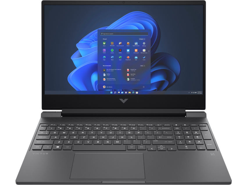 Intel Core i5-13420H (2,1 GHz), 16 GB (2x8GB) DDR4-3200, SSD 512 GB M.2 PCie NVMe, 39,6 cm (15,6″) FHD (1920x1080) AG LED 144 Hz, NVIDIA GeForce RTX 2050 (4 GB GDDR6), HDMI, 1x USB-C 3.2 5Gbps, 2x USB-A 3.2 (5Gbps), Wi-Fi, Bluetooth, Webcam, SD CardReader, Backlit Kbd., Microsoft Windows 11 Home (64-bit)